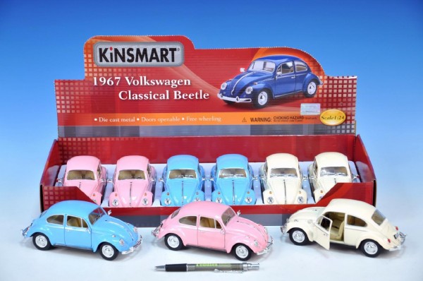 Auto Kinsmart VW Classical Beetle 1967 kov