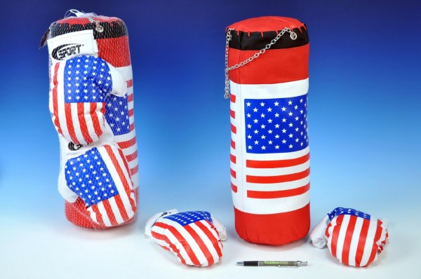 Boxovací pytel USA + rukavice