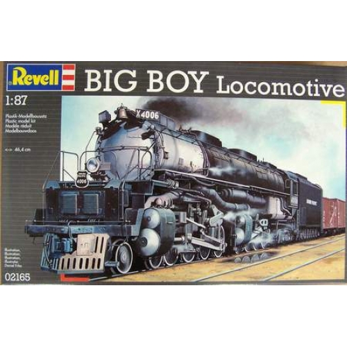 Slepovací model Revell 1:87 Parní lokomotiva Big Boy *