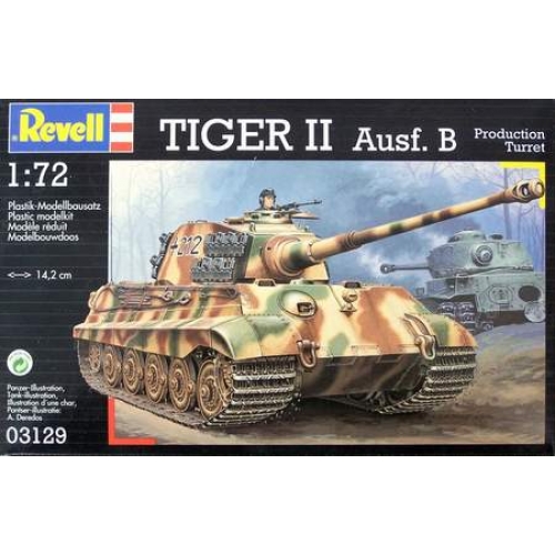 MODEL  1:72 Tank King Tiger II ausf.B *