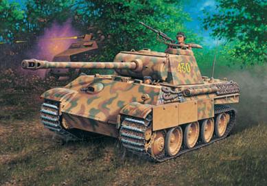 Slepovací model Revell 1:72  Panther Ausf.G *
