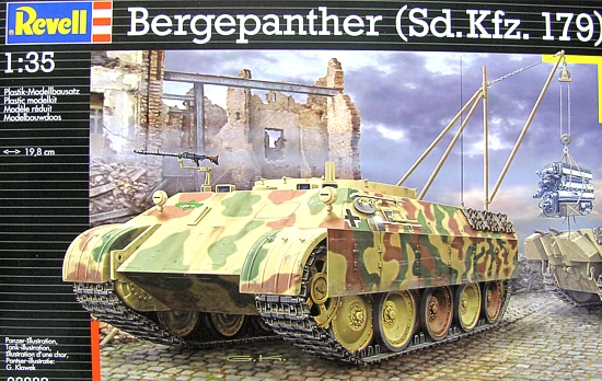 Slepovací model Revell 1:35 Servisní obrněné vozidlo Bergepanther Sd.Kfz. 179 *