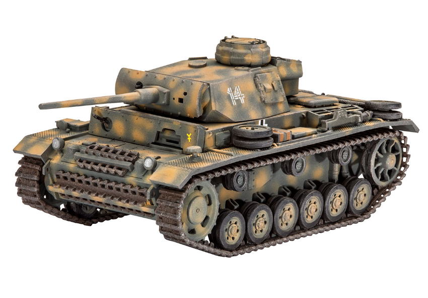 Slepovací model Revell 1:72 PzKpfw III Ausf. L *