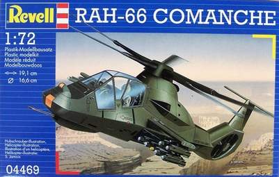 Slepovací model Revell 1:72  RAH-66 Comanche *