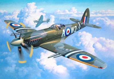 Slepovací model Revell 1:32 Spitfire Mk-22/24 *