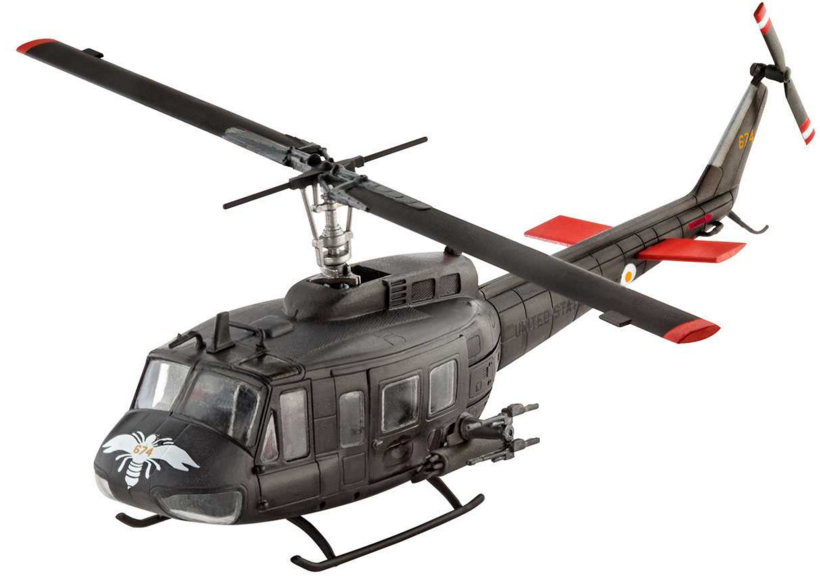 Slepovací model Revell 1:100 Bell UH-1H Gunship *