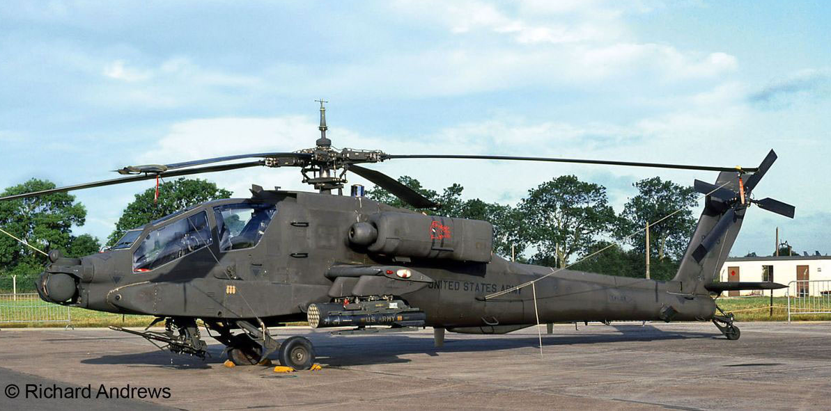 Slepovací model Revell 1:100 AH-64A Apache  *