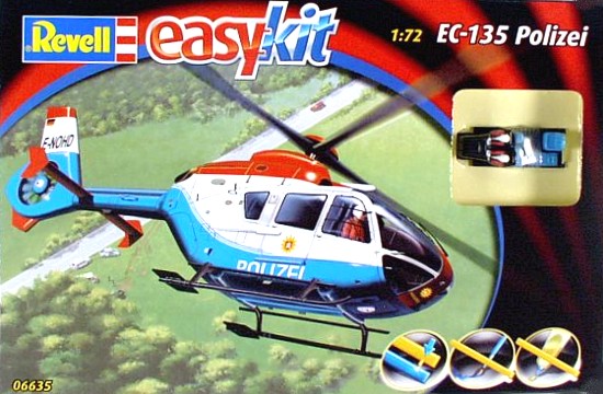 Model Easykit Revell 1:100 Vrtulník EC 135 Polizei *