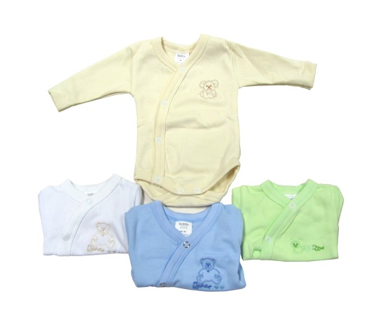 Oblečení pro nedonošené děti - Body s předním rozepínáním vel.50