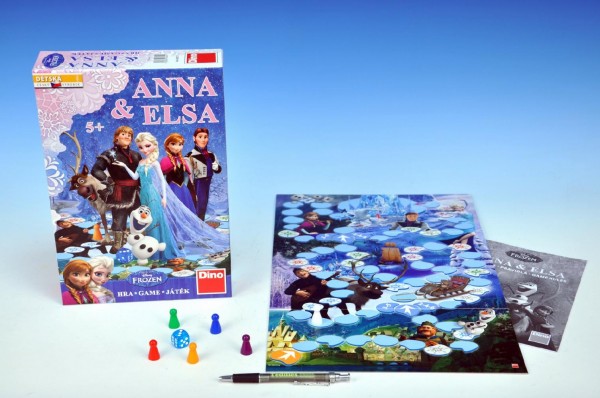 Společenská hra Ledové království Anna a Elsa * *