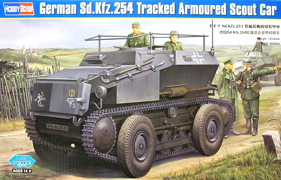 Slepovací model Hobby Boss 1:35 Německý transportér SdKfz 254 *