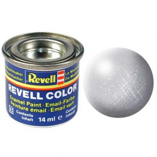 Barva Revell emailová metalická - stříbrná 90 * *