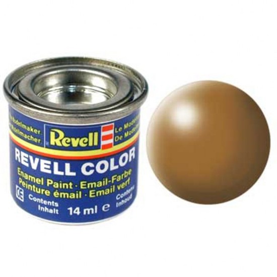 Barva Revell emailová polomatná - hnědá dřevo 382 * *