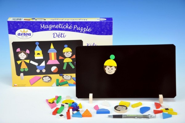 Magnetická puzzle Děti