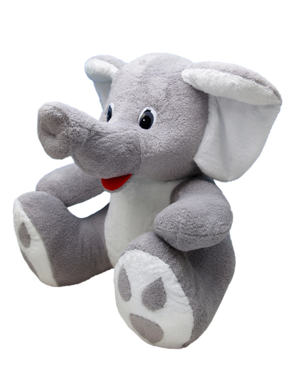 Slon Bimbo šedý - česká plyšová hračka