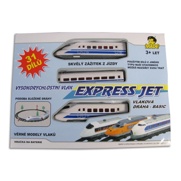 Vlaková sada na baterie  Express Jet