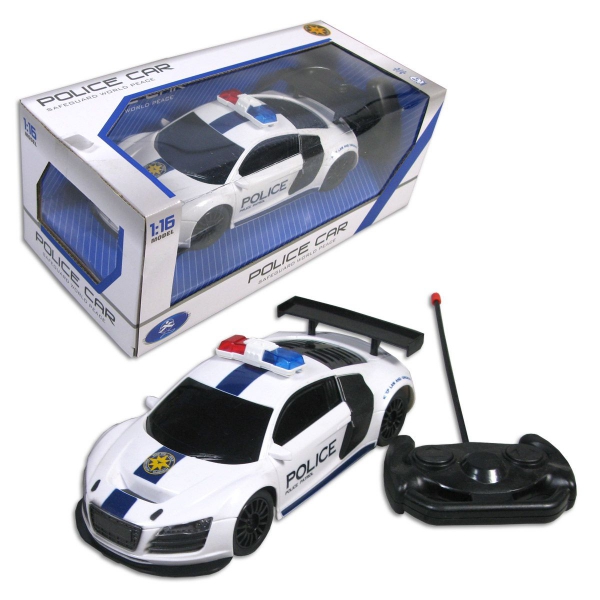 RC policejní Audi na vysílačku *