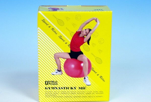 Gymnastický jednobarevný míč - průměr 65cm *