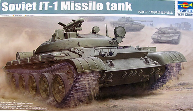 Slepovací model Trumpeter 1:35 Soviet IT-1 Missile Tank *