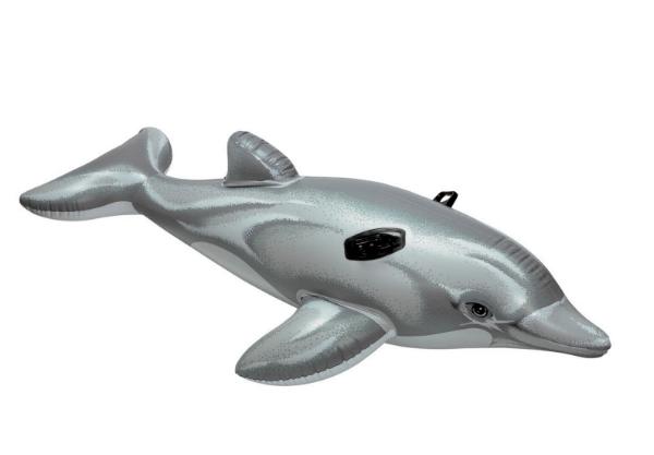 Nafukovací delfín s držadly INTEX 58535
