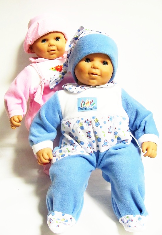 Česká panenka  60 cm - miminko holka (v sáčku)*