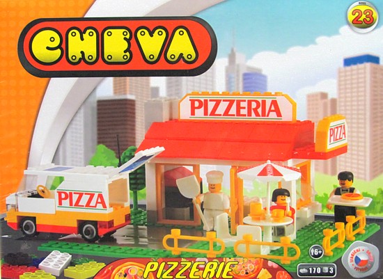 Stavebnice CHEVA 23 - Pizzerie