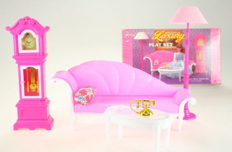 Nábytek Glorie pro panenky Barbie - Luxusní nábytek *