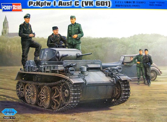 Slepovací model Hobby Boss  1:35 PzKpfw I.Ausf.C(VK 601) *