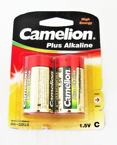 Alkalická baterie Camelion 1,5V typ C