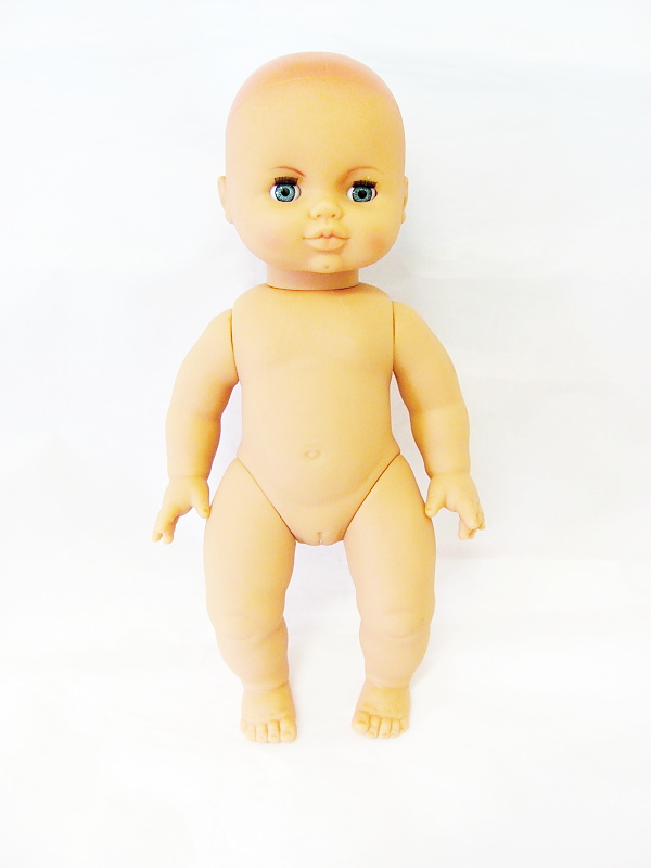 Česká panenka miminko nahá 30cm