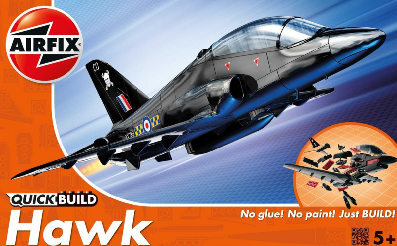 Zacvakávací model Airfix BAE Hawk *