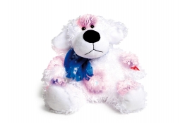 Svítící pes Rufus bílý - plyšová hračka *
