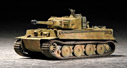 Slepovací model Trumpeter 1:72 německý tank Tiger I. Late *