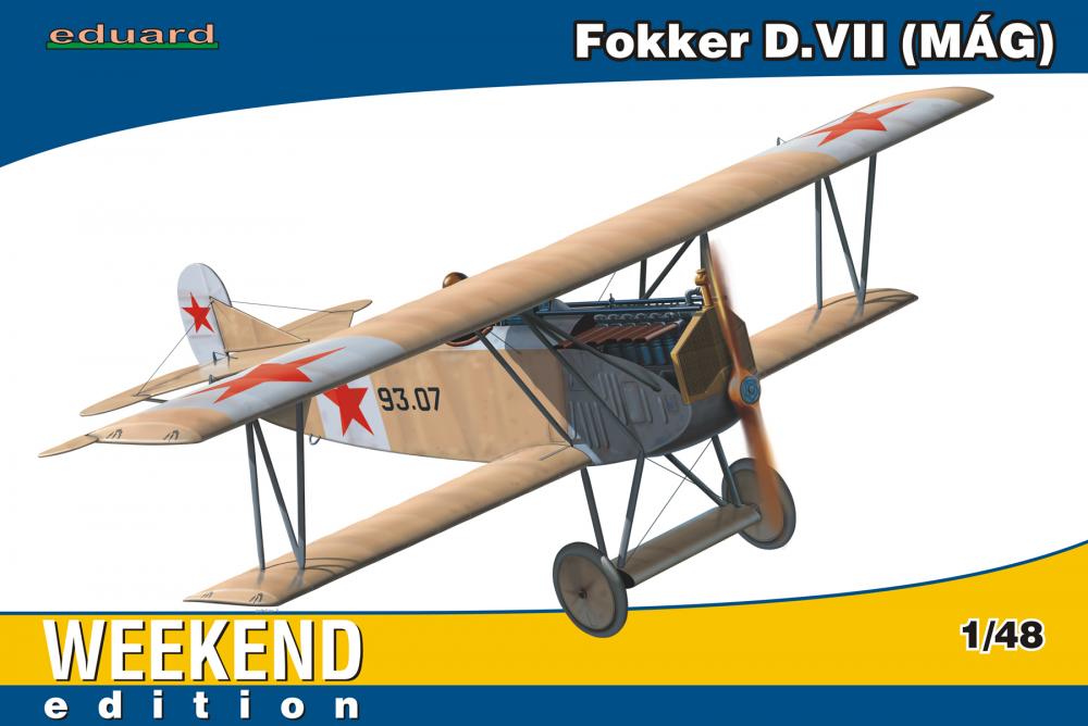 Slepvací model Eduard 1:48 stíhač Fokker D.VII * *