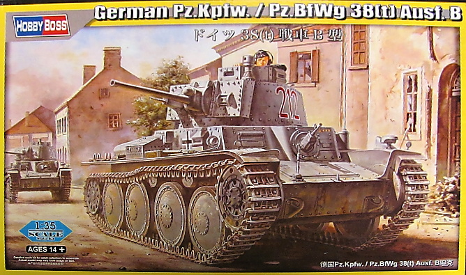 Slepovací model Hobby Boss 1:35 German Pz.Kpfw./Pz.BfWg 38(t) Ausf.B *