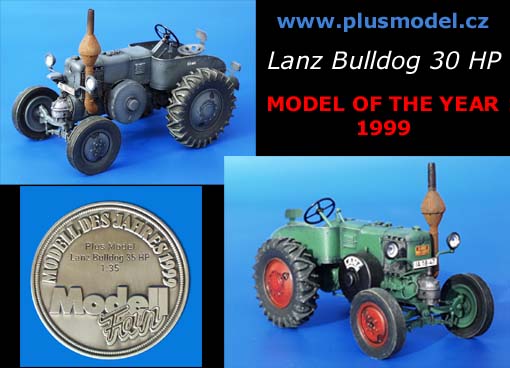 Slepovací model 1:35  Lanz Bulldog 30 HP *