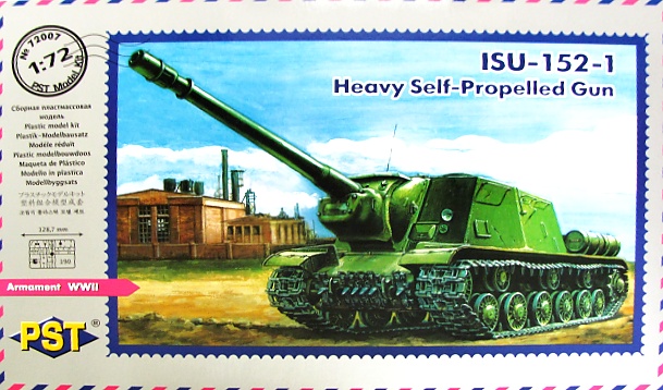 Slepovací model PST 1:72 ISU-152-1 Heavy Self - Propelled Gun *