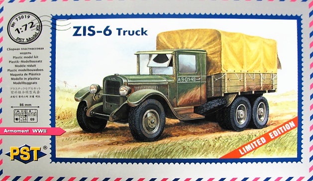 Slepovací model PST 1:72 ZIS-6 Truck *