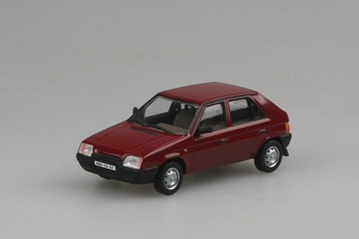 Model Abrex 1:43 Škoda Favorit 1987 Red Apollo * *