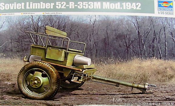 Slepovací model Trumpeter 1:35 Soviet Limber 52-R-353M Mod. 1942 *