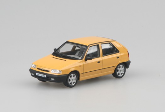 Model Abrex 1:43 Škoda Felicia 1994 Yellow Pastel * *